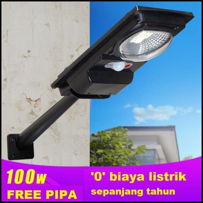 Jual Lampu Tenaga Surya 100 Watt Solar Cell Solar Panel Waterproof ...