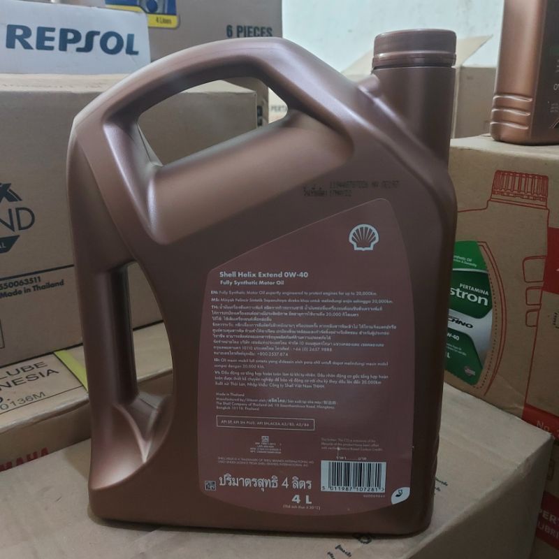 Jual Shell Helix Extend 0w-40 4 Liter. | Shopee Indonesia