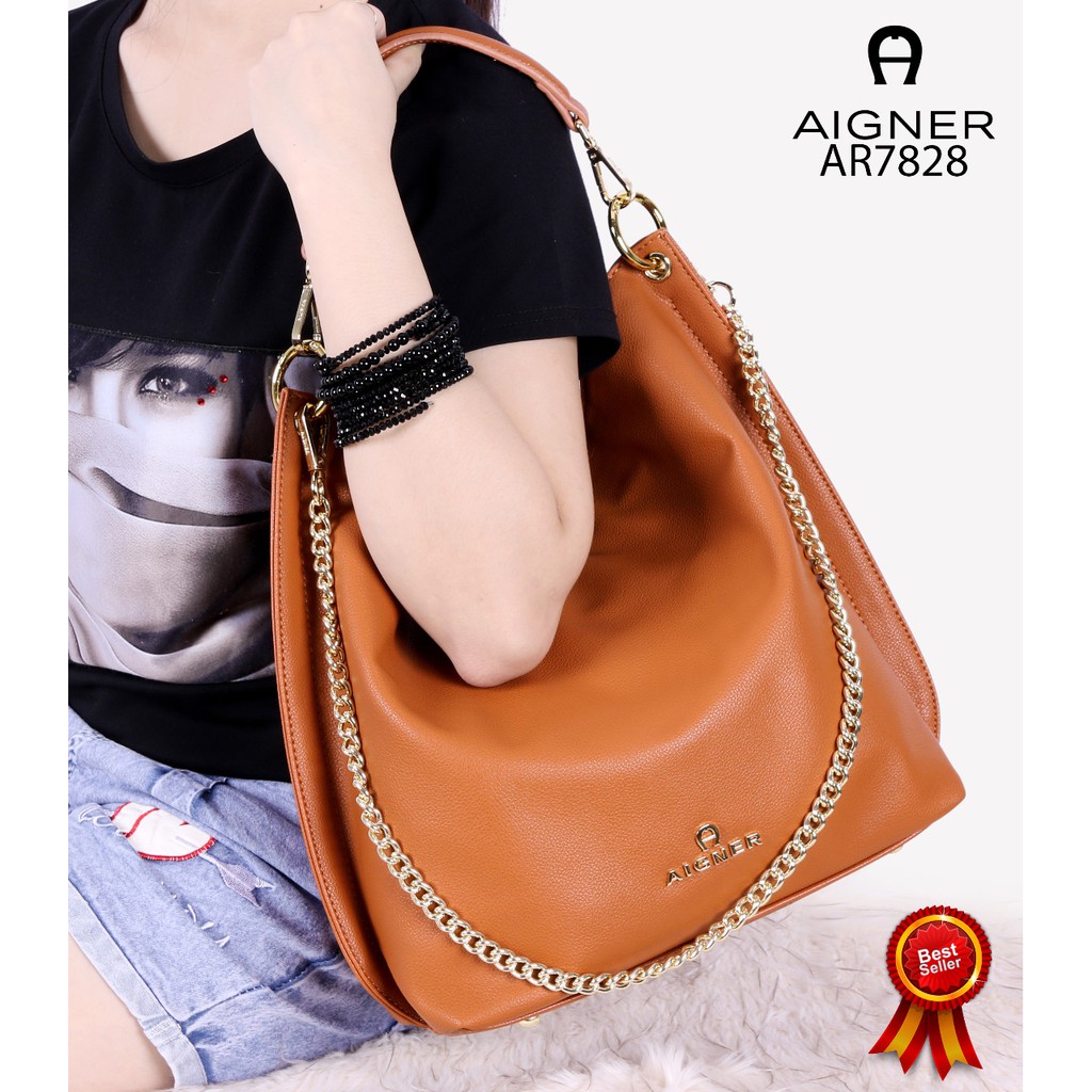 AIGNER BAHAR BAG HANDBAG WANITA AR7828