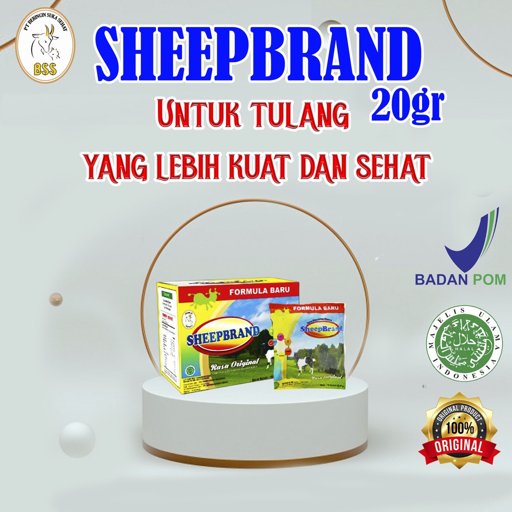 Jual Sheepbrand Susu Kambing Etawa Kalsium - 70% Kalsium, Pilihan ...