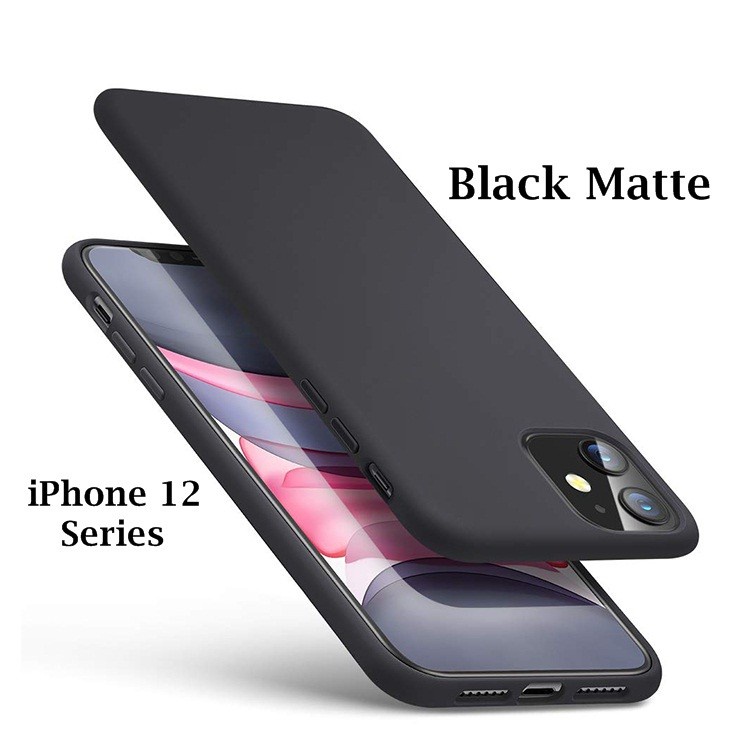 Jual Case Black Matte iPhone 12 Pro / iPh 12 Pro Max iPhone X XR XS max