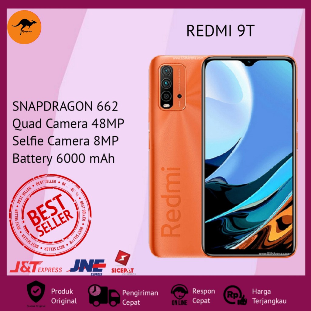 Jual XIAOMI REDMI 9T 6/128 GARANSI RESMI | Shopee Indonesia