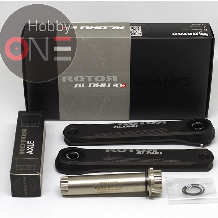 Pédalier ROTOR Aldhu24 170mm Aluminium - Neuf Sans Boîte - Pour Route Et Course