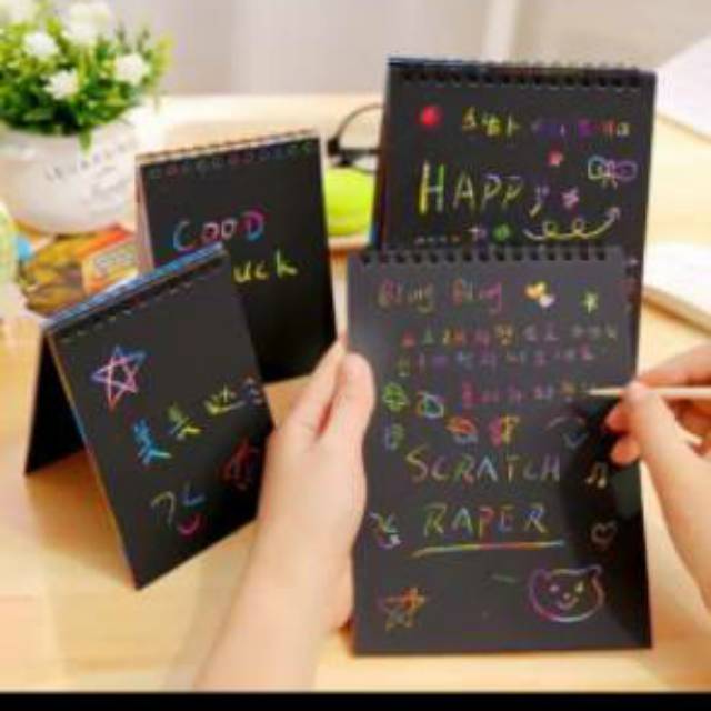 Jual Scratch book A6 ( 10 x 14 ) | Shopee Indonesia