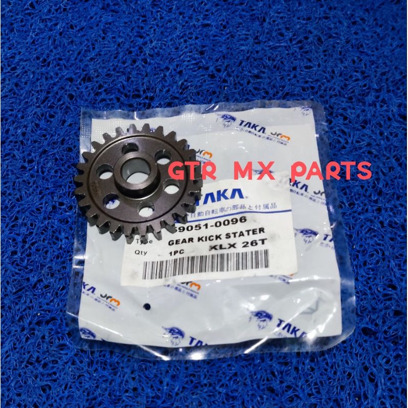 Jual GIR GEAR KICK STATER KLX 150 26T TAKA ORIGINAL | Shopee Indonesia