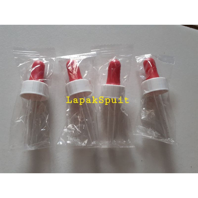 Jual pipet drop / pipet obat / pipet drop merah / kuning pipet kaca / pipet plastik Shopee
