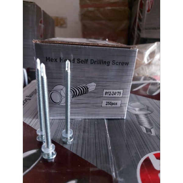 Jual Baut Drilling Roofing Baja Ringan X Cm Shopee