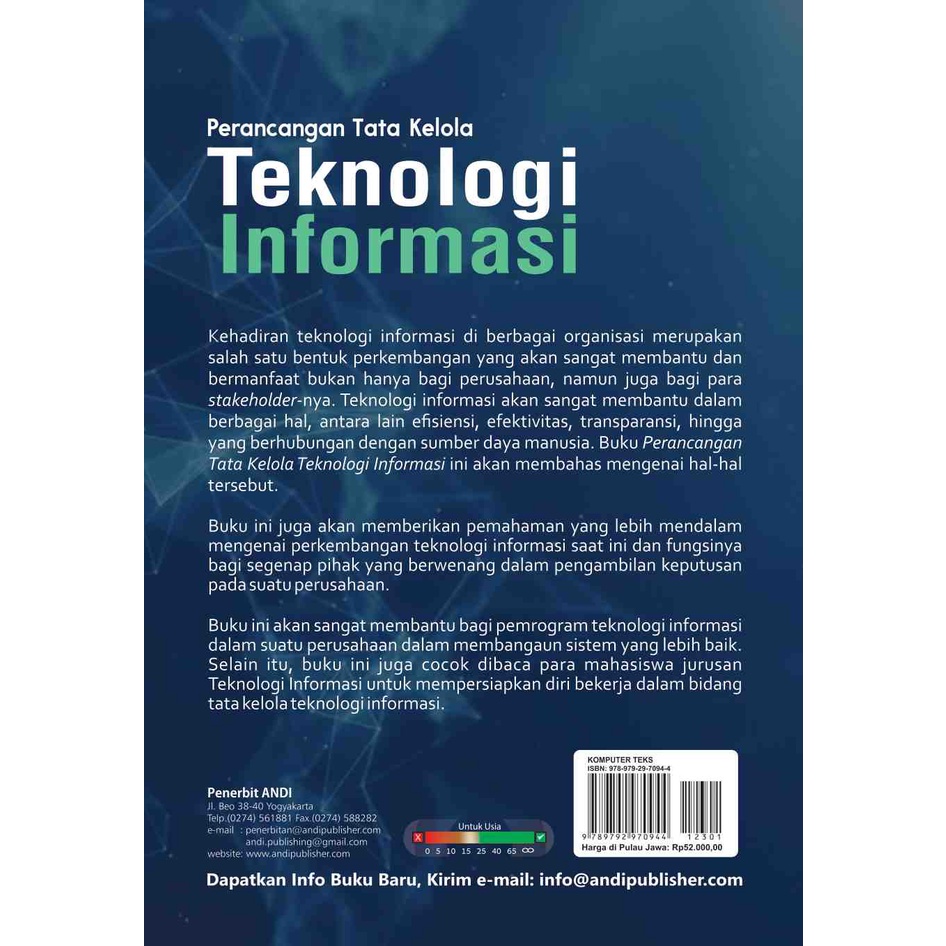 Jual BUKU Perancangan Tata Kelola Teknologi Informasi | Shopee Indonesia