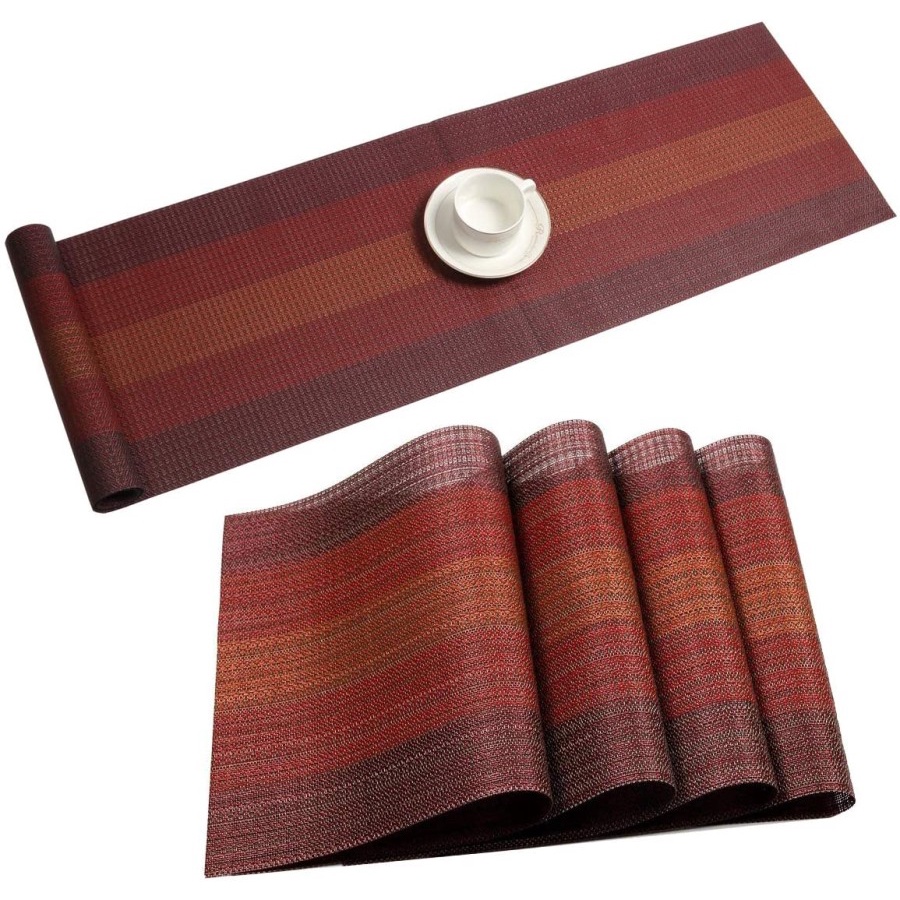 Jual Taplak Meja Makan Panjang PVC / Table Runner | Shopee Indonesia