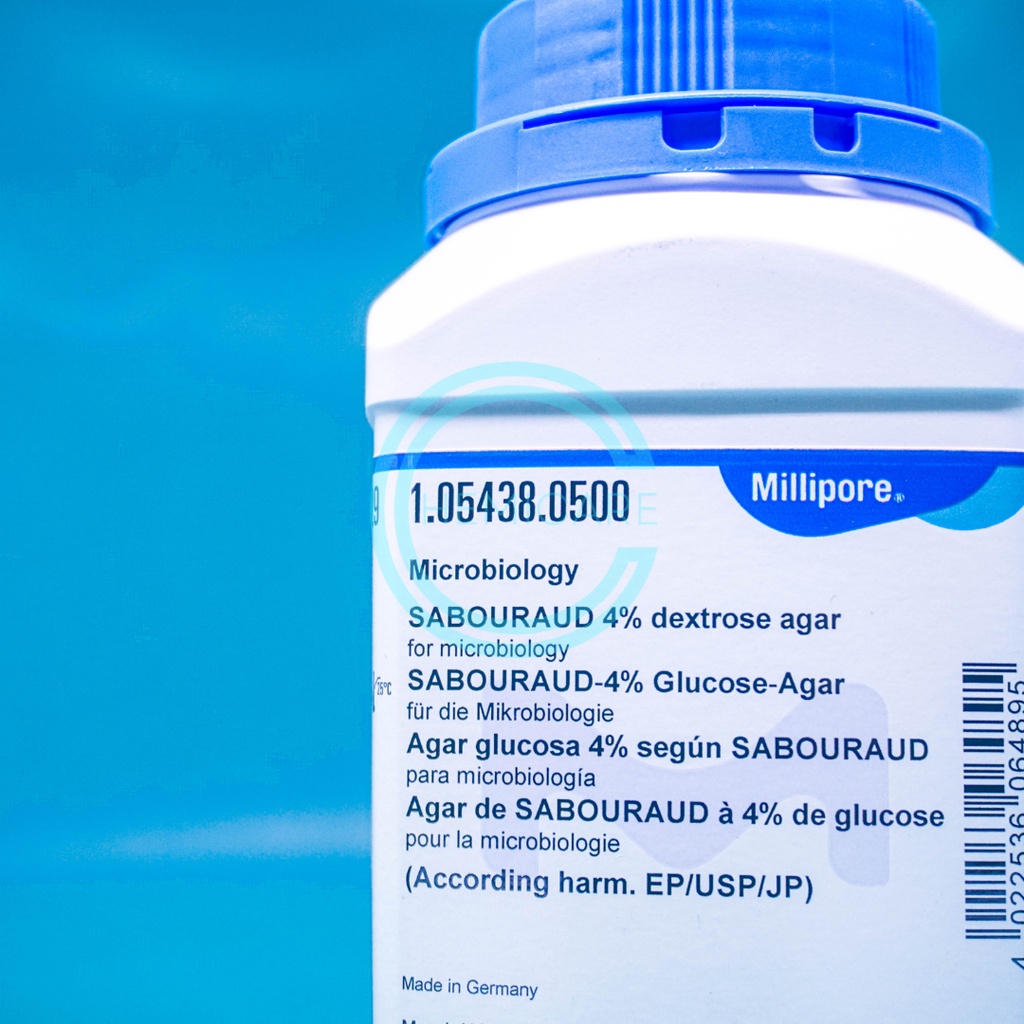 Jual Sabouraud Dextrose Agar (SDA) / 1.05438.0500 / Merck ...