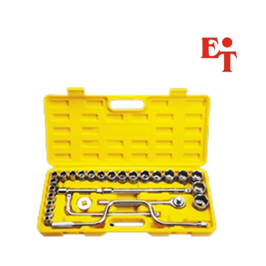 Jual Kunci Socket Set 28pcs / Socket Set 28 pcs 8mm - 32mm | Shopee ...