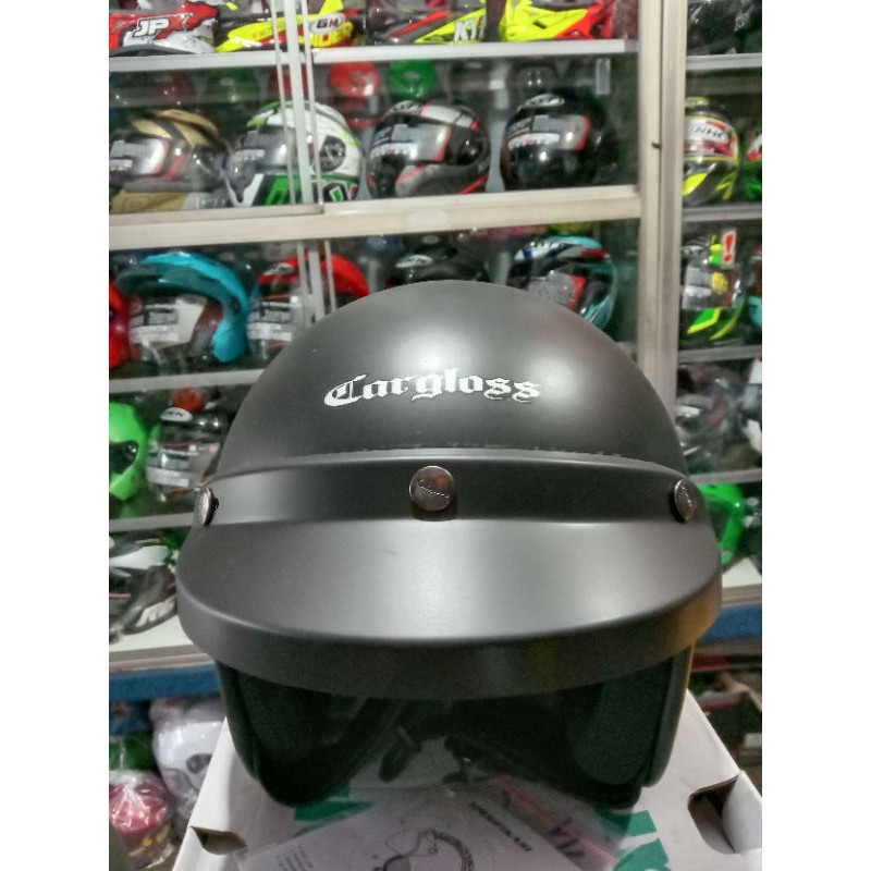 Jual HELM CARGLOSS CFM RETRO ARMY CF CLASSIC ORIGINAL CARGLOSS SNI ...