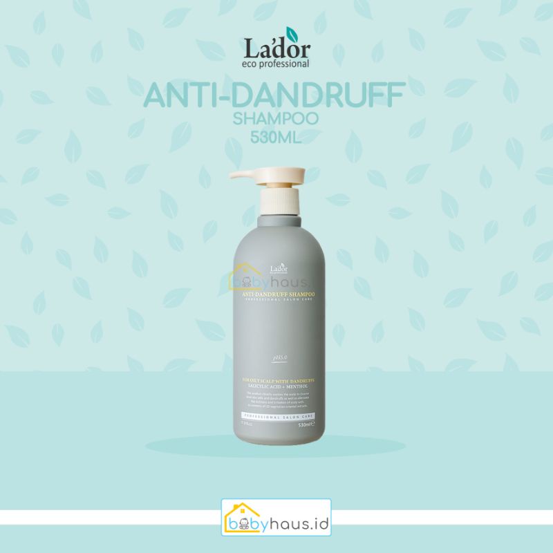 Jual LADOR - ANTI DANDRUFF SHAMPOO 530ML | Shopee Indonesia