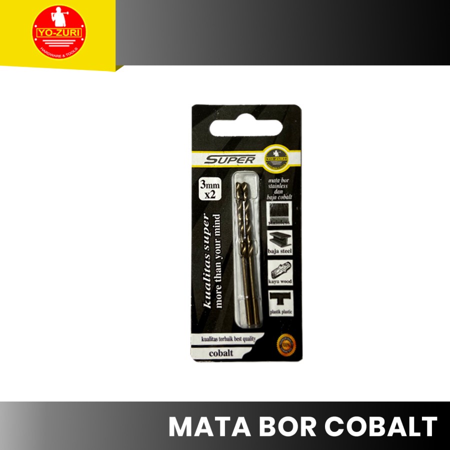 Jual Mata Bor Besi | Baja Cobalt YOZURI Super | Mata Bor | Shopee Indonesia