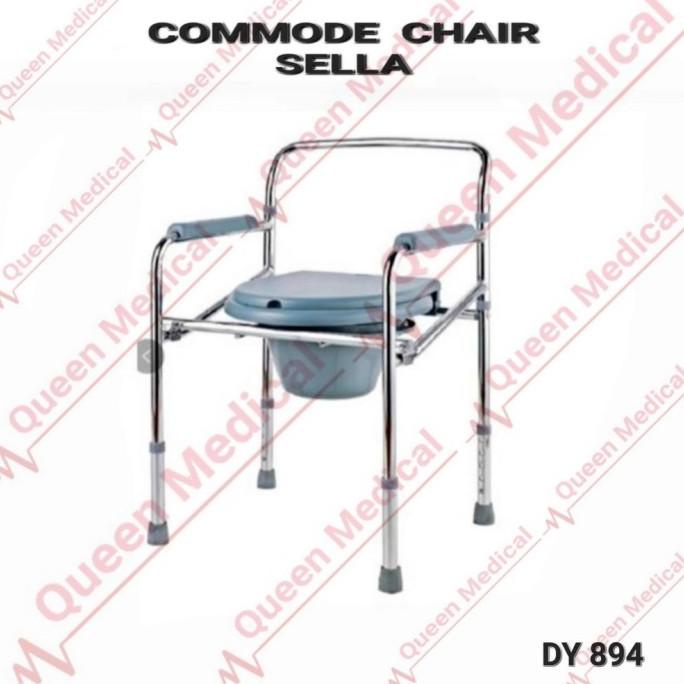Jual COMMODE CHAIR/KURSI BAB MANULA SELLA 894 TANPA RODA FER564646SA ...