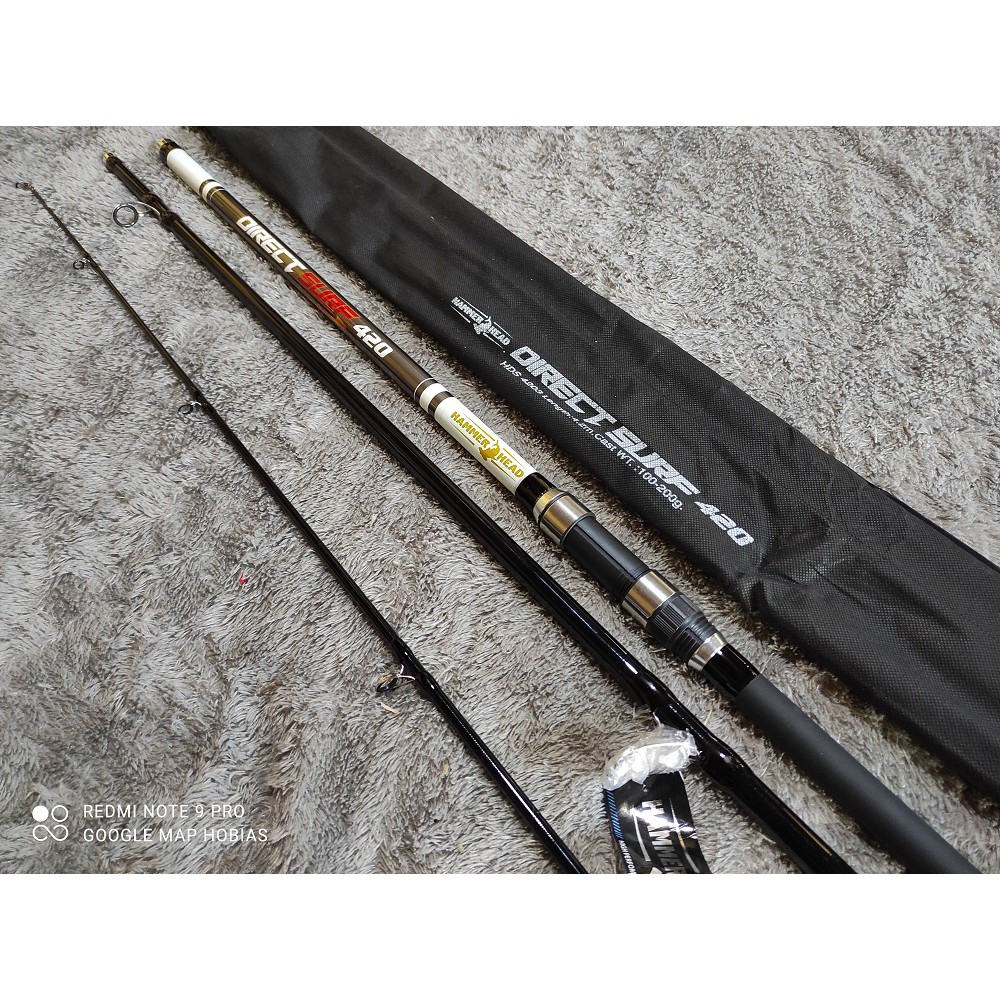 Jual Joran Surf Kamikaze Hurricane Surf Ii 390-420 Model Spinning Rod - 390  - Kota Tangerang - Toko-sumber Rezeki