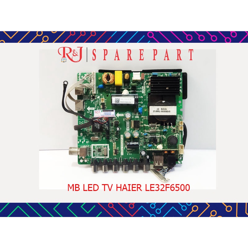 Jual MB LED TV HAIER LE32F6500 MAINBOARD TV SPARE PART TV Shopee