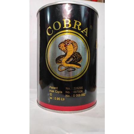 Jual TINER THINER COBRA HITAM PENGENCER CAT 1 LITER Shopee Indonesia