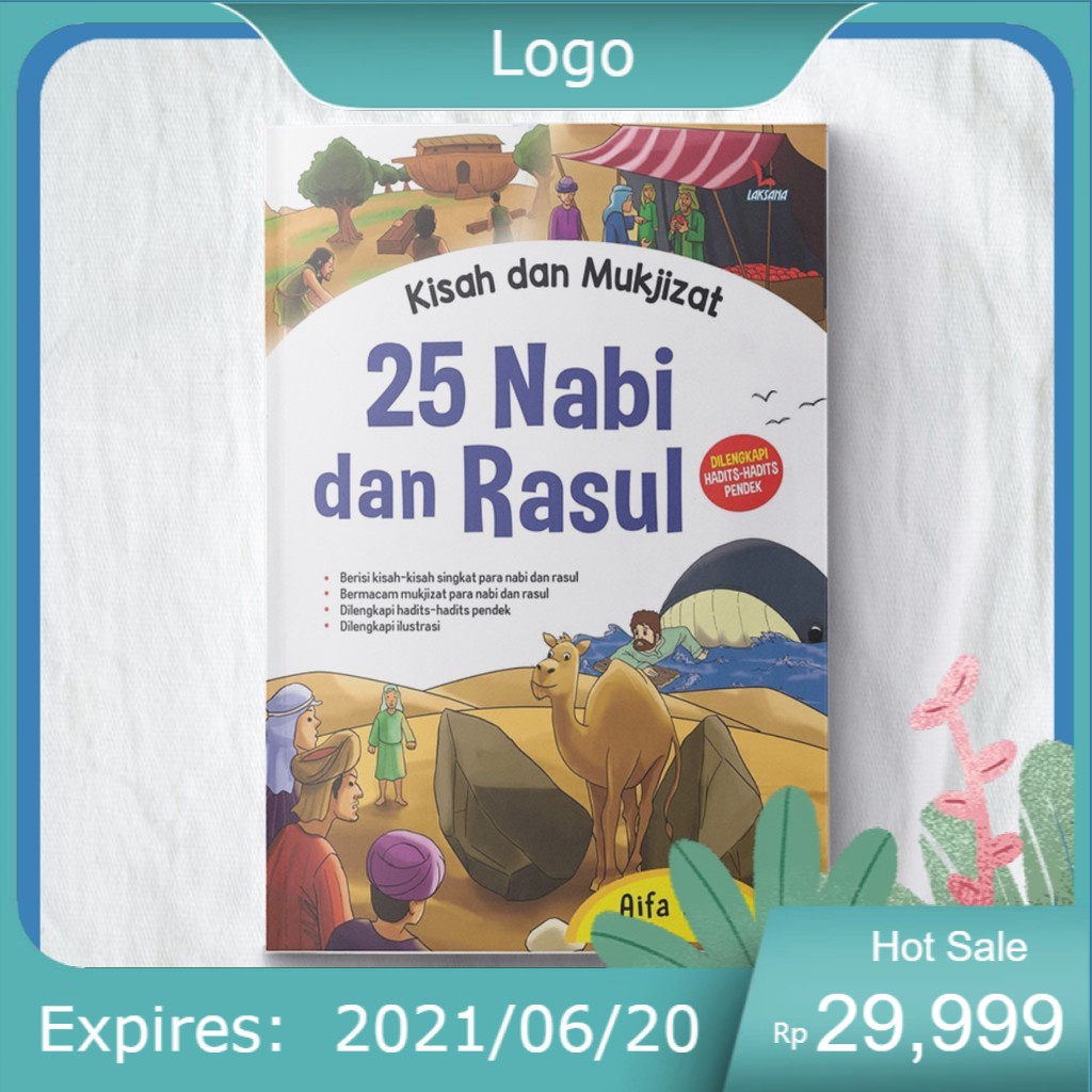 Jual Buku Kisah Dan Mukjizat 25 Nabi Dan Rasul | Shopee Indonesia