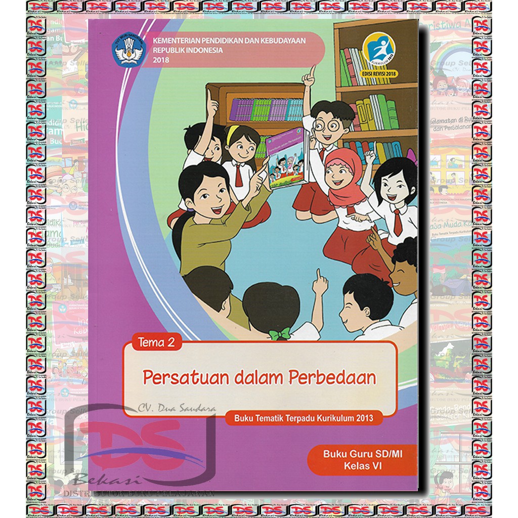 Jual Buku Guru Kelas 6 SD Tema 2 Kurikulum 2013 Revisi 2018 | Shopee ...