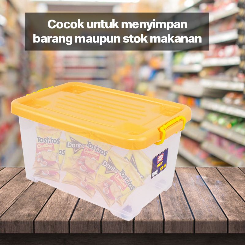 Jual SHINPO KONTAINER PLASTIK DENGAN RODA SKU CONTAINER BOX KOTAK ...