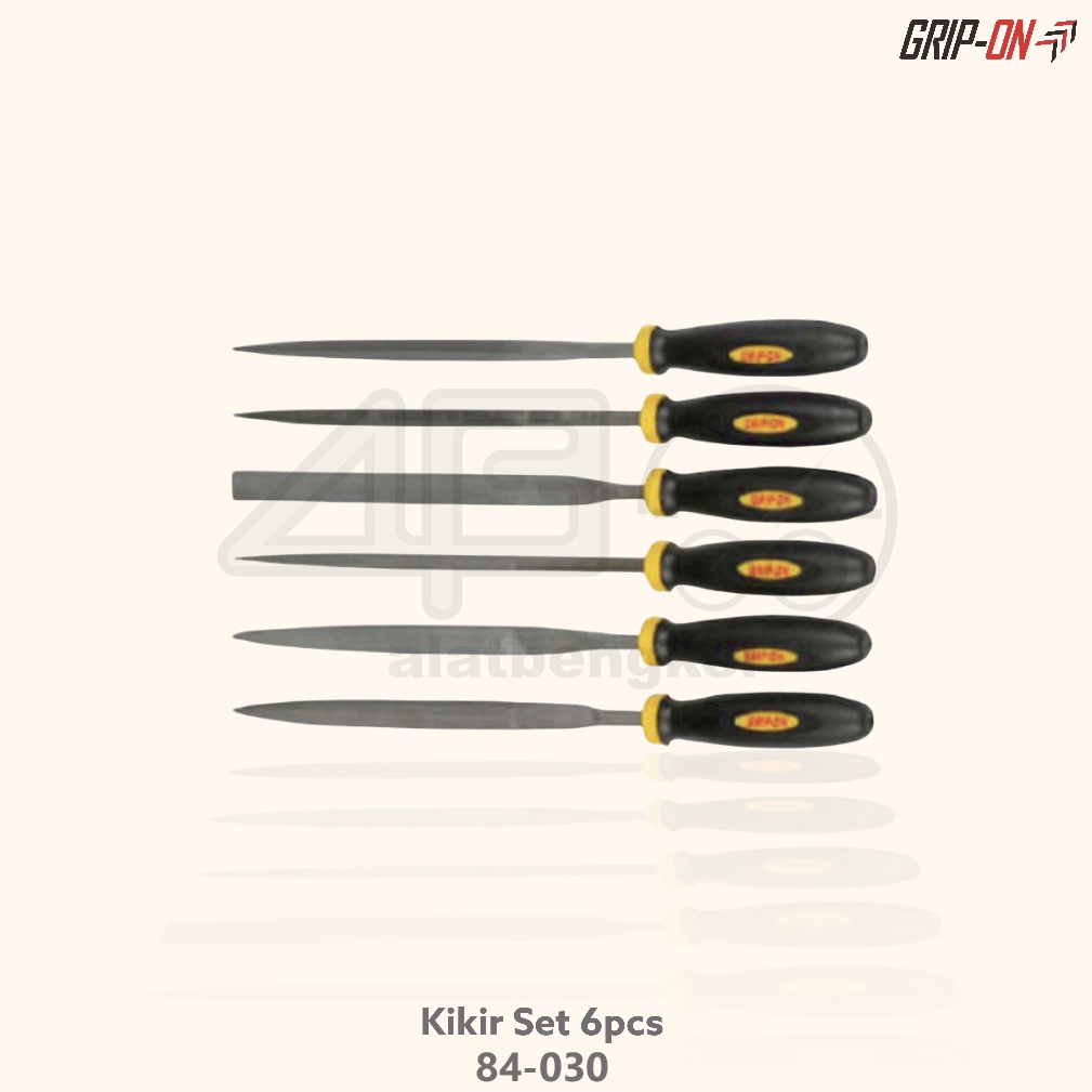 Jual GRIP ON 84-030 ASSORTED NEEDLE FILE SET KIKIR SET OTOMOTIF 6PCS ...