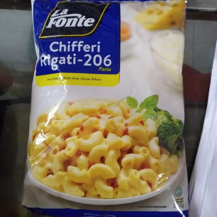 Jual lafonte rigati regati 500gr chifferi rigati 206 makaroni | Shopee ...