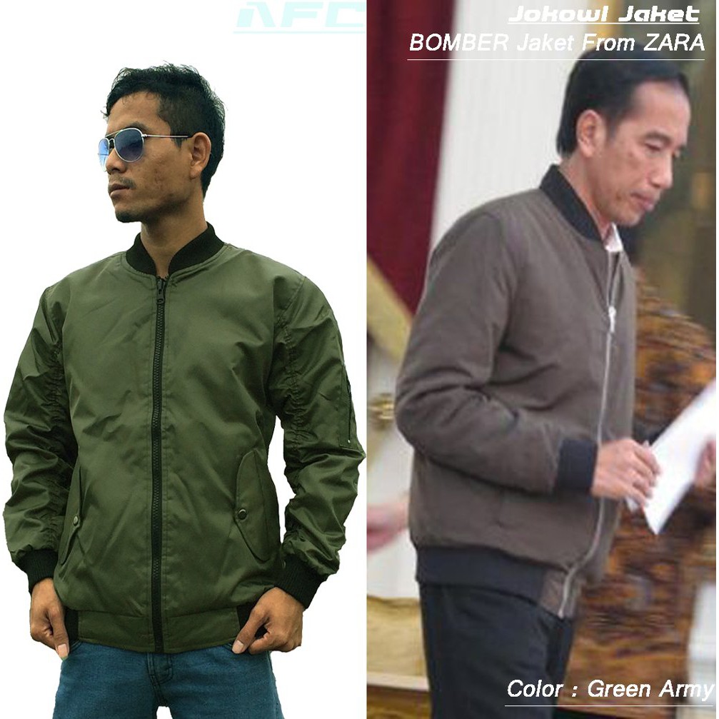 Jaket cheap zara jokowi