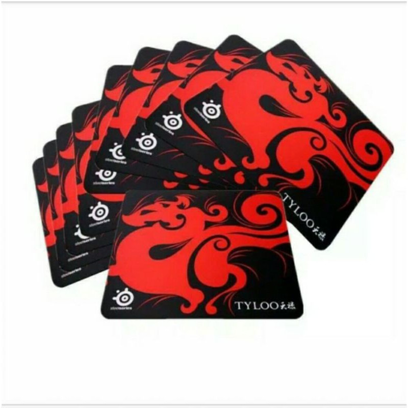 APM Mousepad - Tappetino per mouse per ufficio, dimensioni 25 x 21 x 0,3 cm, base in gomma antiscivolo, lavabile, bordi in tessuto durevole per mouse ottico, laser, gaming, ufficio, verde, 571275