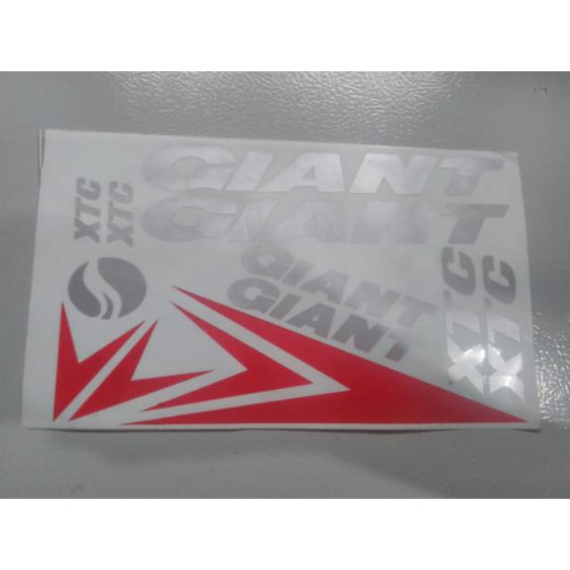 Jual Stiker decal sepeda Giant XTC | Shopee Indonesia