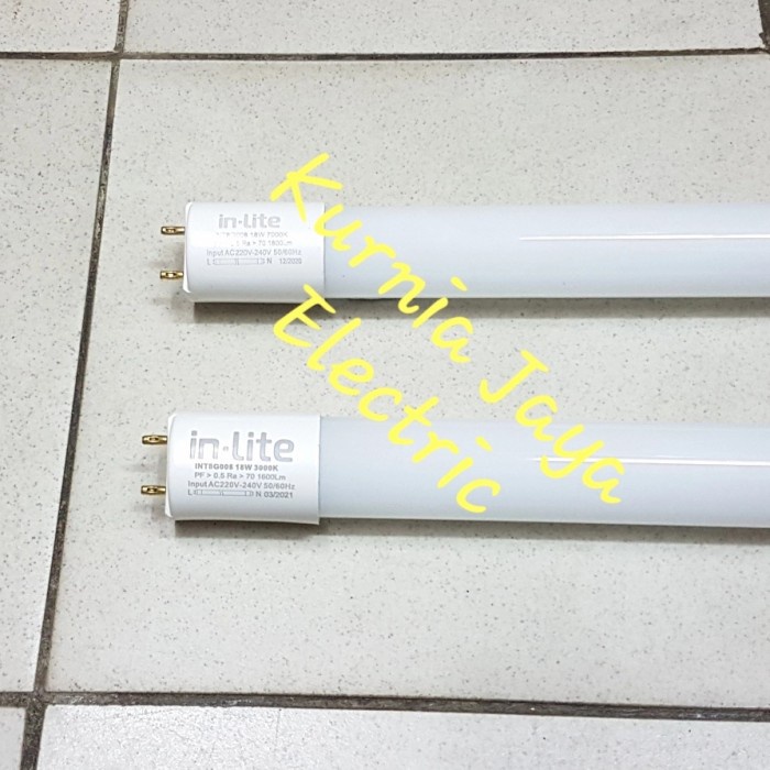 Jual Inlite Lampu Tl Led Tube Light Neon T8 18w Int8g008 120cm Putih