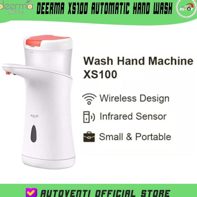 Jual Deerma Xs100 Automatic Hand Wash Sensor Tempat Sabun Cuci Tangan