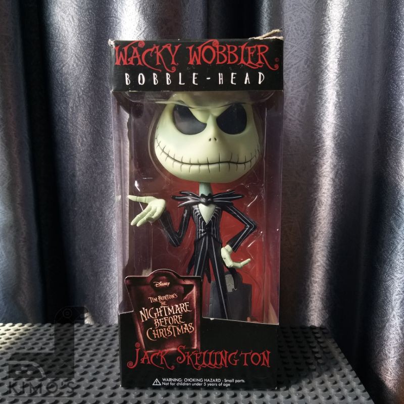 Jual JACK SKELLINGTON BOBBLEHEAD WACKY WOBBLER DISNEY FUNKO NIGHTMARE