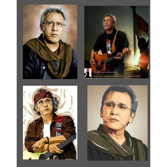 Jual 4 Poster Iwan Fals Ukuran A3 | Shopee Indonesia