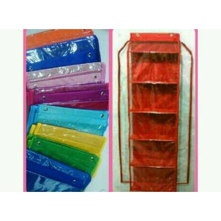 Jual Rak Tas Gantung Resleting Polos Hboz Hanging Bag Organizer