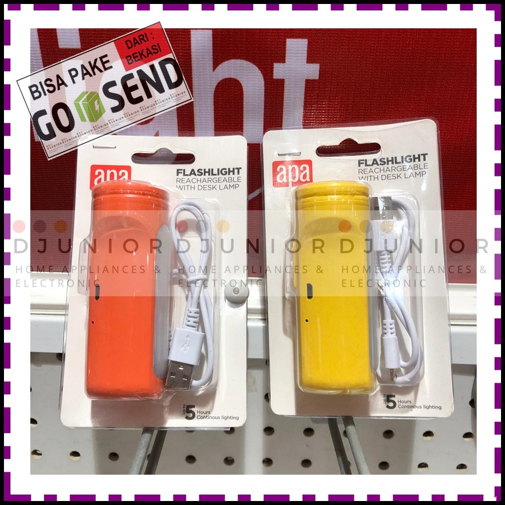 Jual AZKO APA SENTER LAMPU / FLASHLIGHT RECHARGEABLE / LAMPU BACA ...