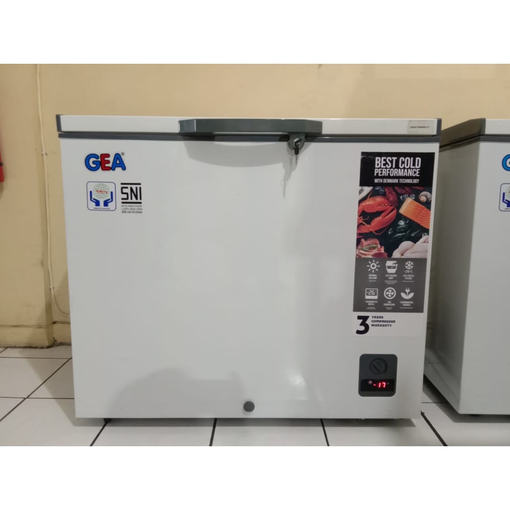 Jual Chest Freezer Gea Ab R Kapasitas Liter Shopee Indonesia