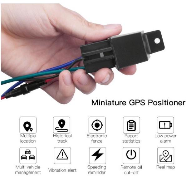 Jual C13 CJ720 GPS Tracker Relay 360GPS Module for Motorcycle Car