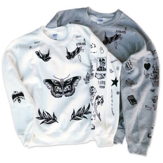 Harry styles tattoo jumper best sale