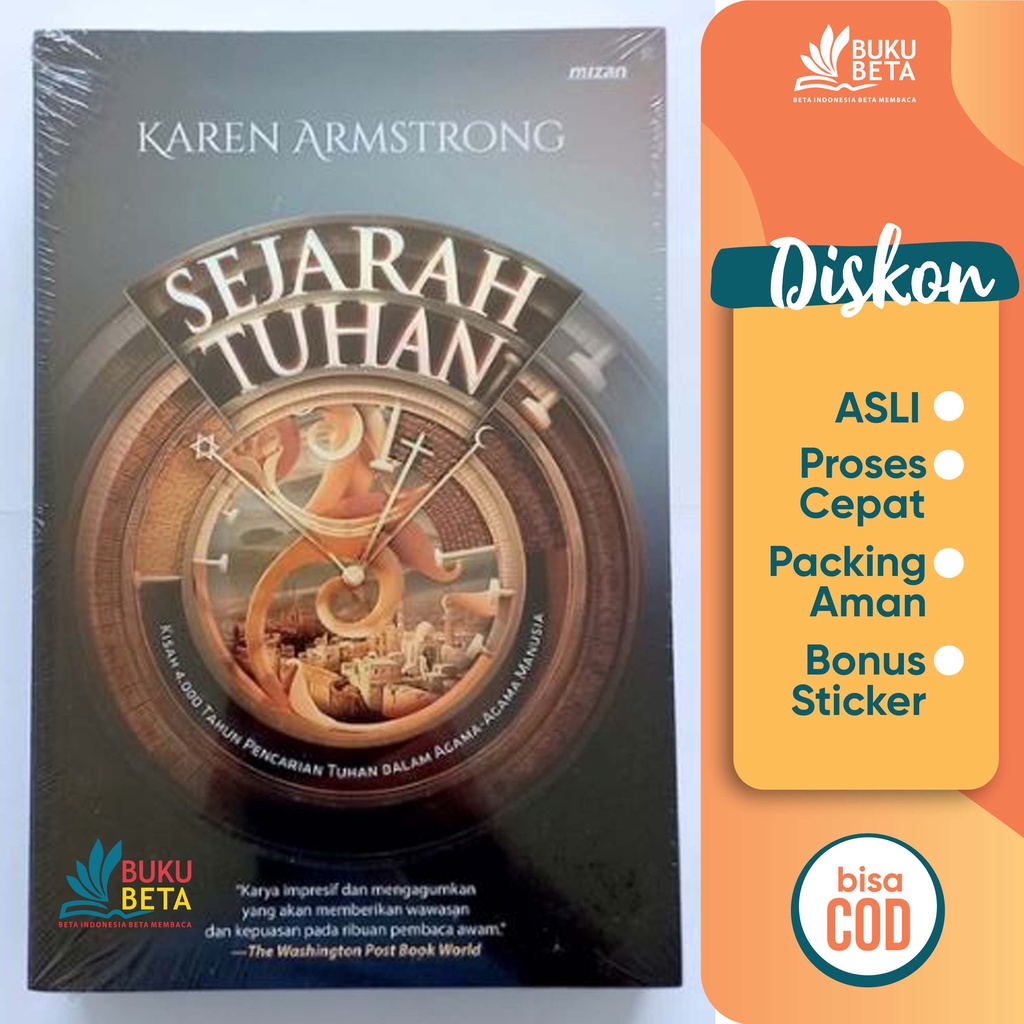 Jual Sejarah Tuhan Karen Armstrong Shopee Indonesia