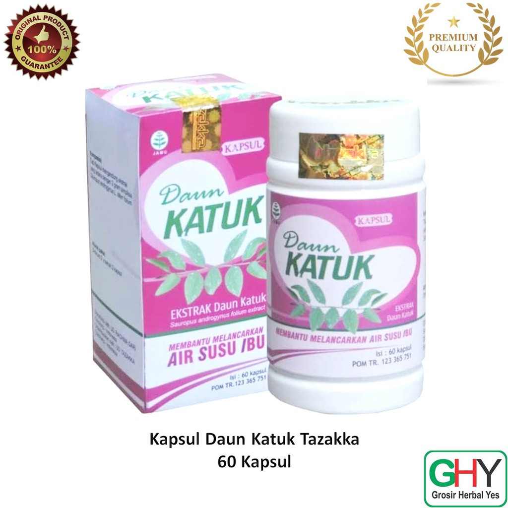 Jual Kapsul Extrak Daun Katuk Original - Herbal Penambah Air Susu Ibu ...