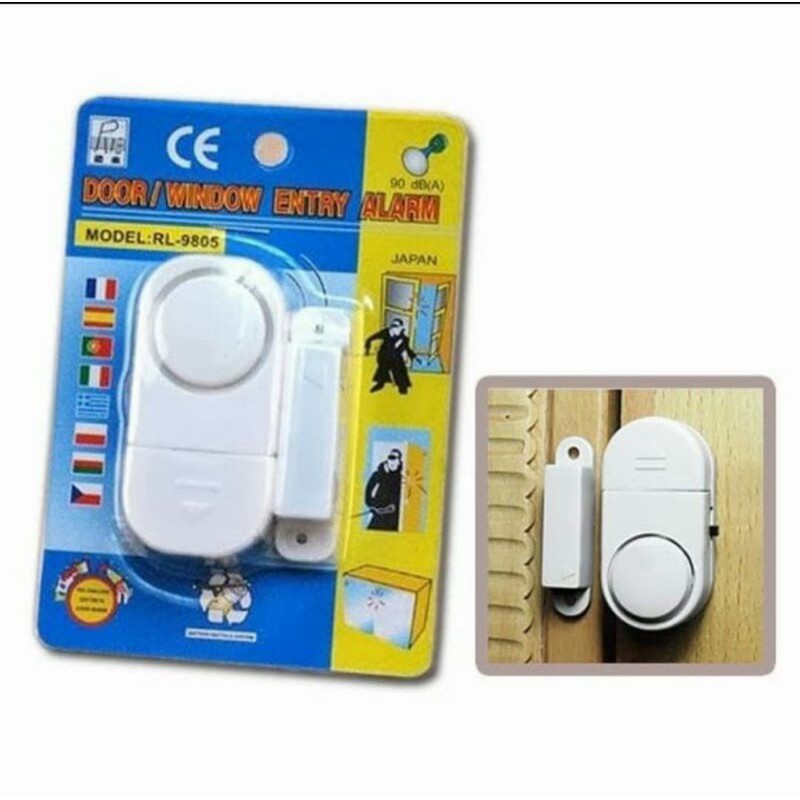 Jual [SP366] Alarm Pintu Lemari Jendela / Sensor Anti Maling | Shopee ...