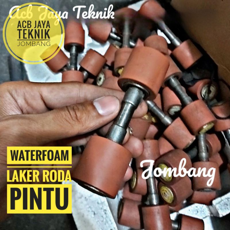 Jual Laker Karet Roda Pintu Lipat Roll Bearing Waterfom | Shopee Indonesia