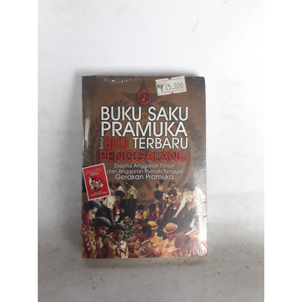 Jual Buku Saku Pramuka Bonus SKU TERBARU PENGGALANG Disertai Anggaran ...