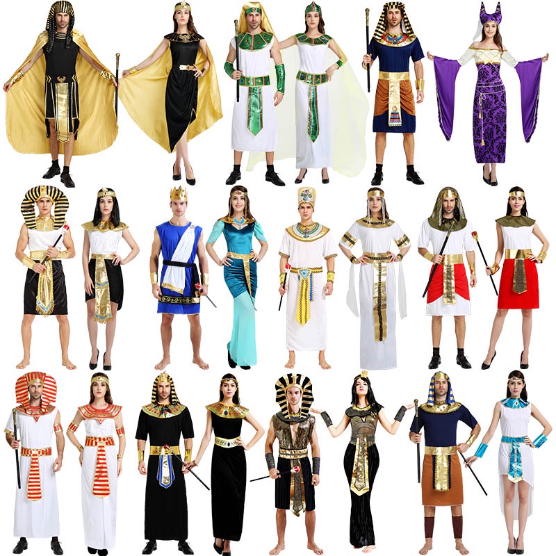 Jual Preorder Adult Party Cosplay Ancient Arabian Ancient Egypt Egyptian Pharaoh King Empress 3898