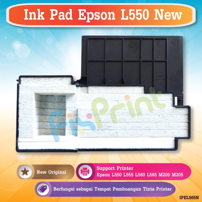 Jual Ink Pad Original Epson L550 L555 L560 L565 M200 Tempat Busa 