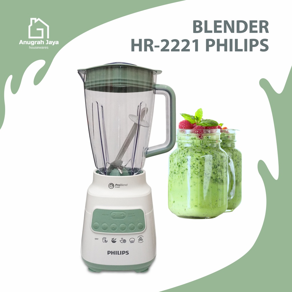 Jual Blender Philips Hr Liter Problend Plastik Hr Shopee Indonesia