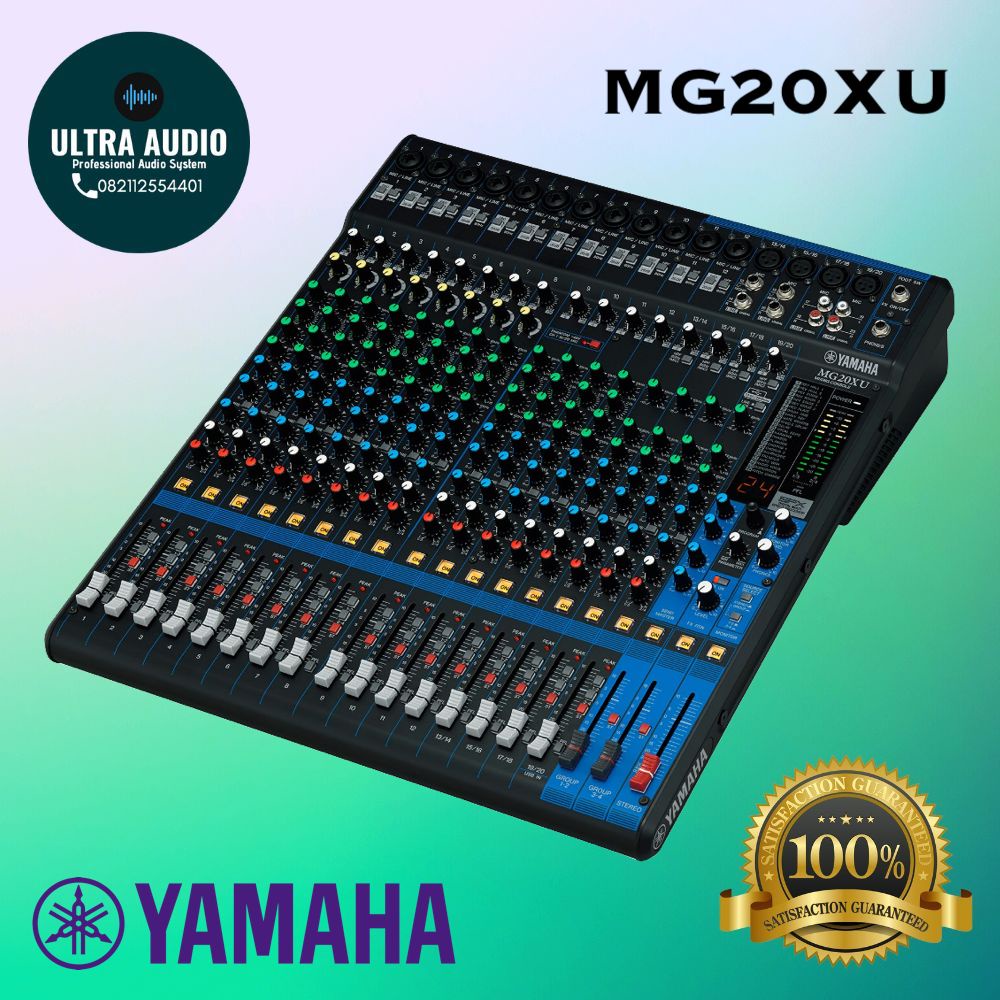 Jual Yamaha MG20XU / MG20 XU / MG 20XU / MG 20 XU Mixer ORIGINAL