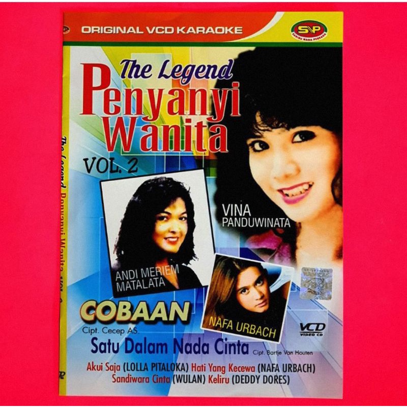 Jual Kaset Clip Asli Original Vcd Karaoke Lagu Penyanyi Wanita Legendaris Terlaris Karaoke