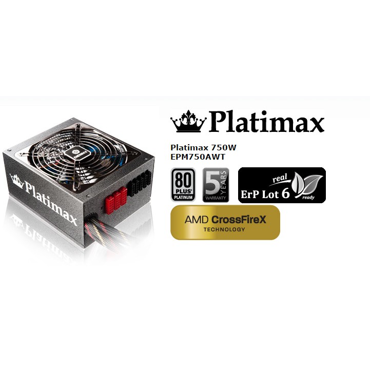 Jual PSU Enermax Platimax Modular Series 80 Platinum 750W